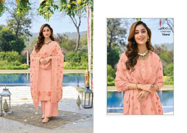 Eba Nimrat Heavy Designer Viscose Designer Embroidery Suit Collection